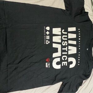 Fanatics Black Short Sleeve Tee overwatch Design